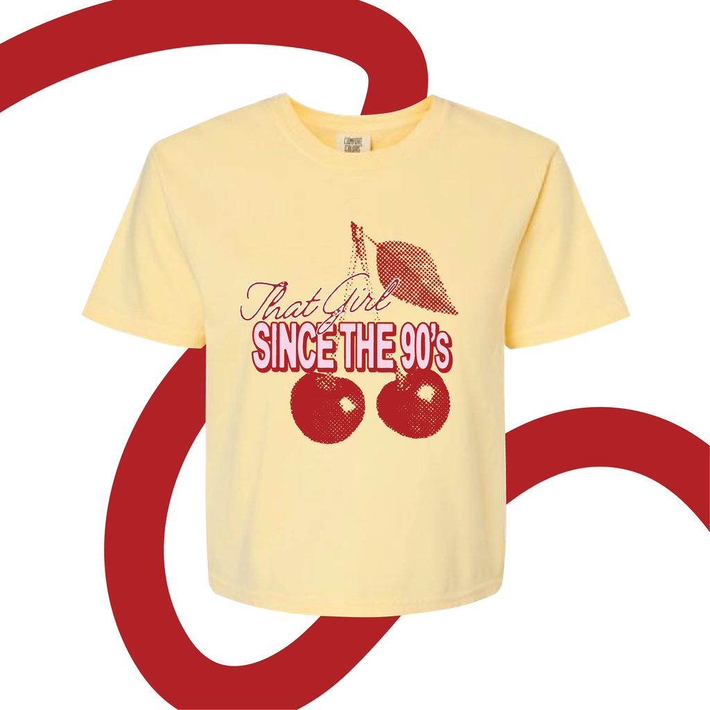 That Girl Boxy Cropped T-Shirt