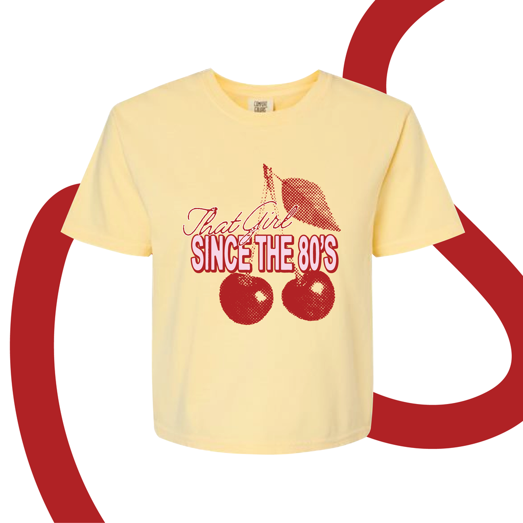 That Girl Boxy Cropped T-Shirt