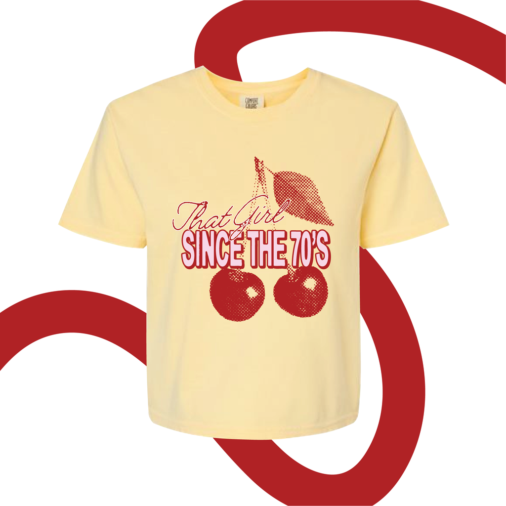 That Girl Boxy Cropped T-Shirt