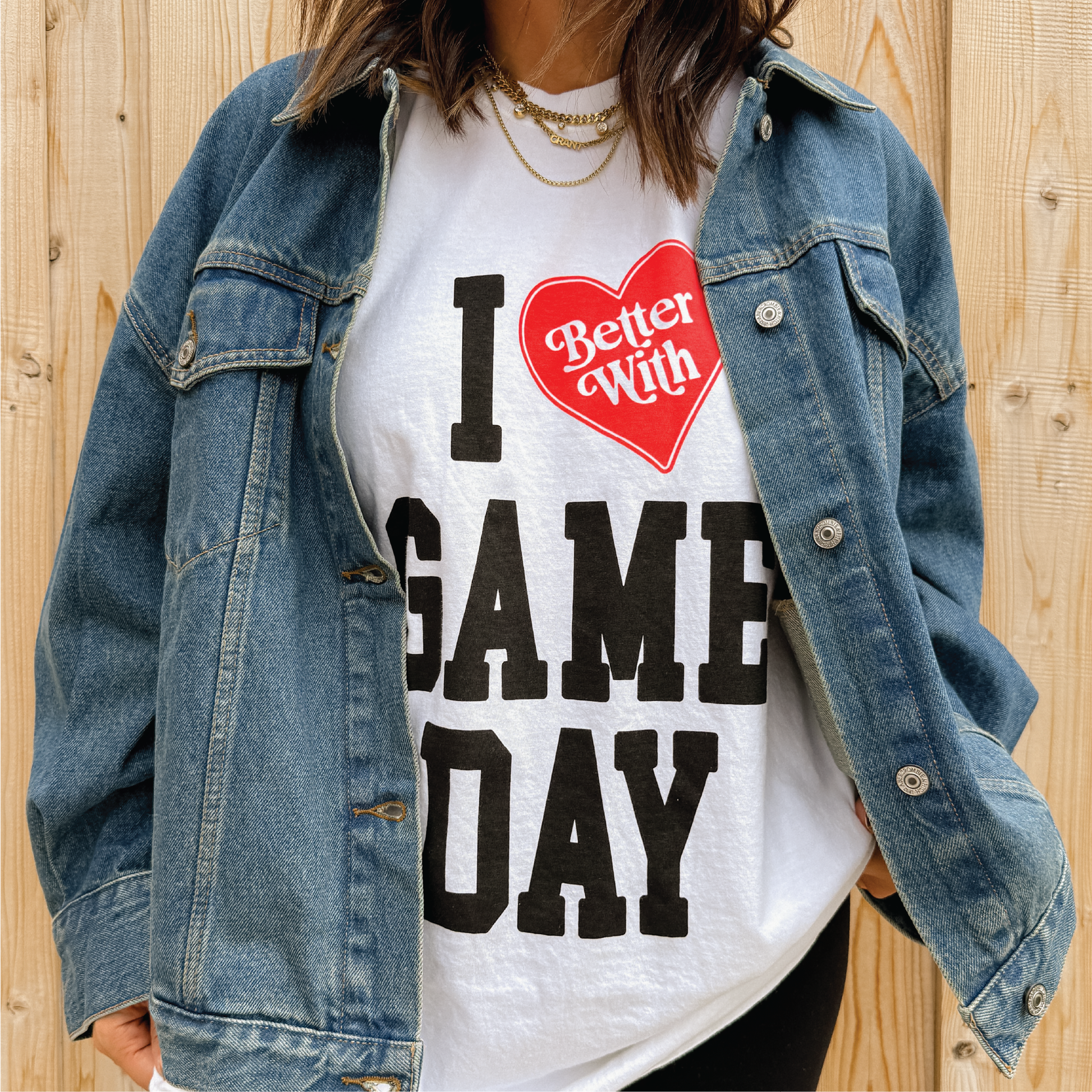 Better With Game Day T-Shirt