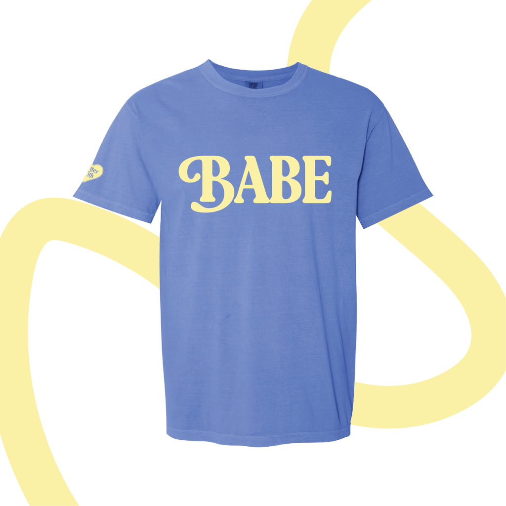 Babe T-Shirt - Flo Blue