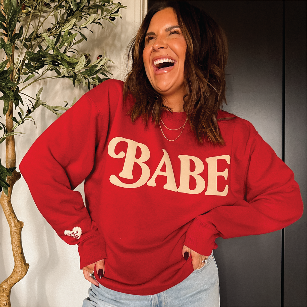 Babe Crewneck Sweatshirt